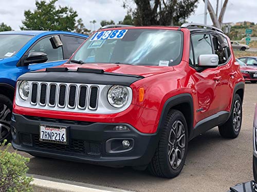 Jeep Renegade Hood Bonnet Bra Cover (2015-2020) - Durable Car Front Mask Protector for Off-Road & Daily Driving Protection