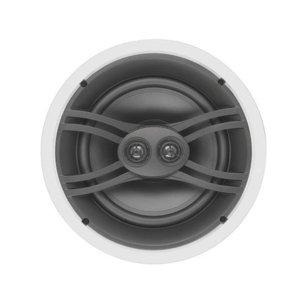 YAMAHA NS-IW480CWH 3-Way In-Ceiling Speaker System (White) - High-Quality Home Theater & Background Music Solution for Living Rooms, Bedrooms & Commercial Spaces