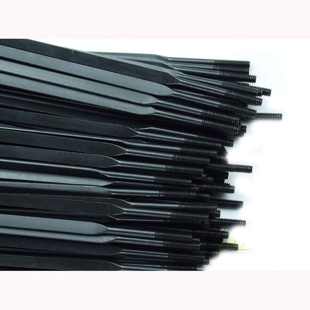 Premium 14G Straight Pull Aero Bike Spokes with Nipples - Compatible with MTB & Road Bikes (Mavic AKSIUM, Ksyrium, Equipe, CROSSRIDE, Cosmic) - 26ER & 700C Wheel Replacement Parts - Perfect for Racing, Commuting & Bicycle Maintenance