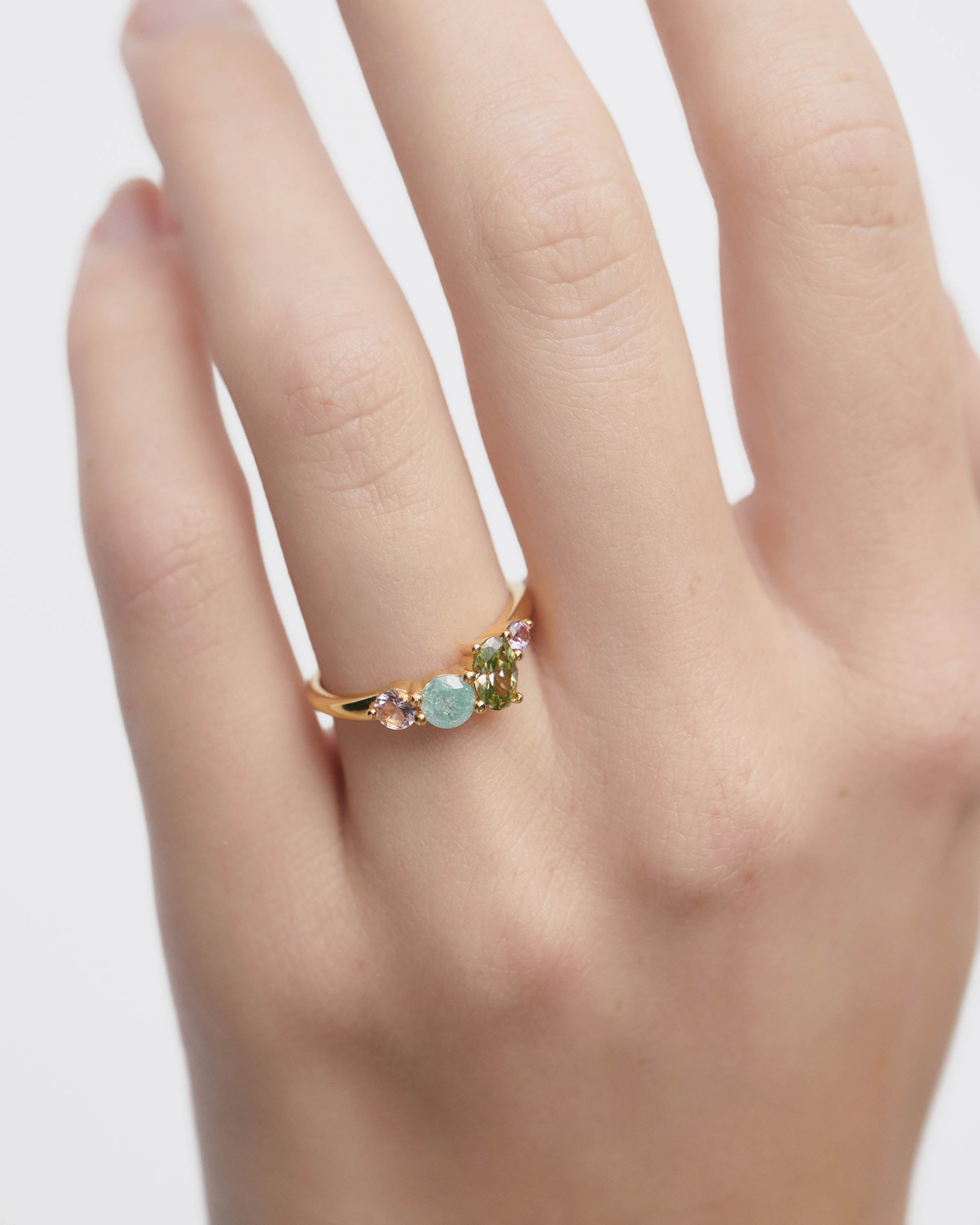 Dalia Ring - Elegant Sterling Silver Stackable Ring for Women, Minimalist Dainty Jewelry Gift for Her - Perfect for Everyday Wear, Date Nights & Special Occasions
