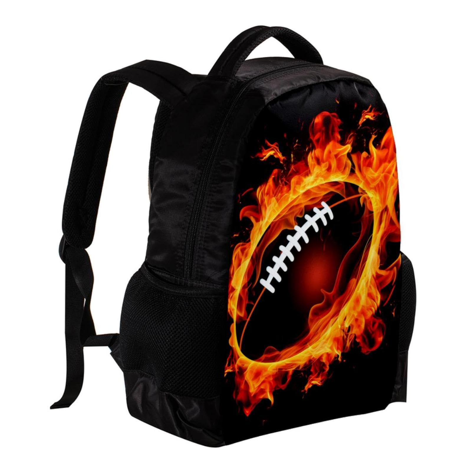 Best Travel Backpacks for Women & Men - Durable American Football Design Backpack for Hiking, Commuting & College Use