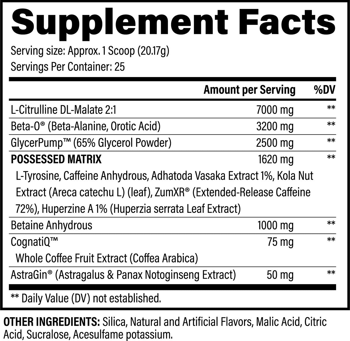 Black Magic BZRK Pre Workout Supplement - 25 Servings for Energy & Focus - Boost Performance for Gym, Running & Intense Training