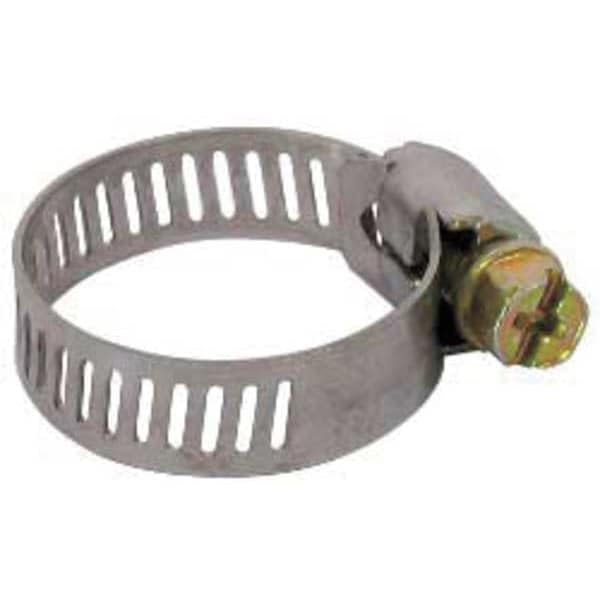 Stainless Steel 3/8 Inch Hose Clamp - Heavy Duty Hose Clamps for Automotive, Plumbing & Industrial Use - Perfect for Water Pipes, Fuel Lines & Air Hoses