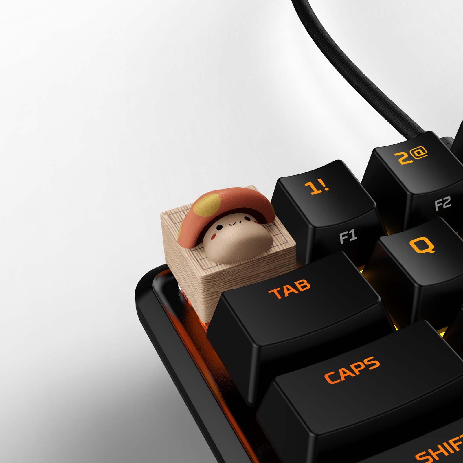 HX3D MapleStory Themed Keycap Set - OMOK Game Keycaps for Mechanical Keyboards - Perfect for Gaming, Typing & Custom Keyboard Builds
