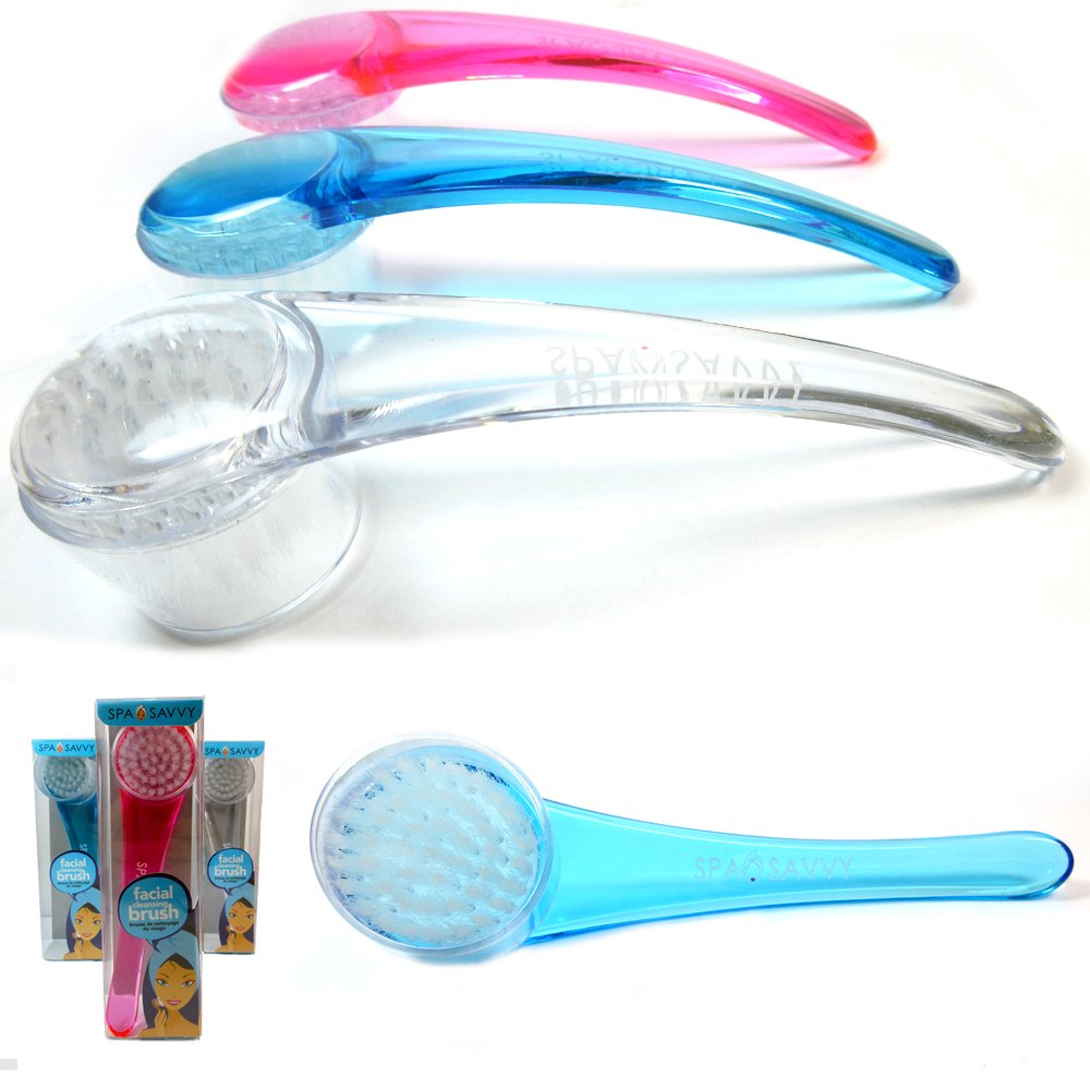 Electric Facial Cleansing Brush - Exfoliating & Massaging Skin Care Tool for Face & Body with Protective Cap | Perfect for Daily Spa & Skincare Routine