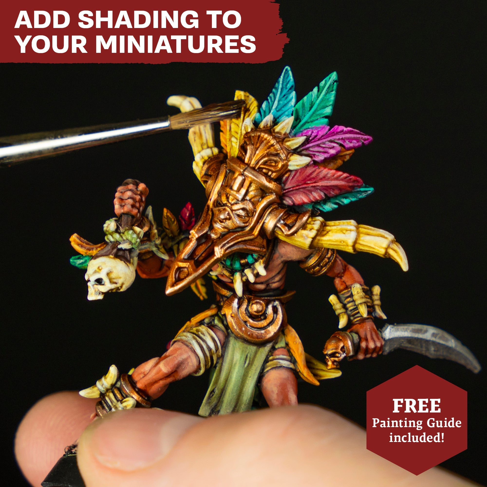 Warpaints Fanatic: Premium Washes Paint Set for Miniatures & Models - Perfect for Wargaming, Tabletop RPGs, and Hobby Painting