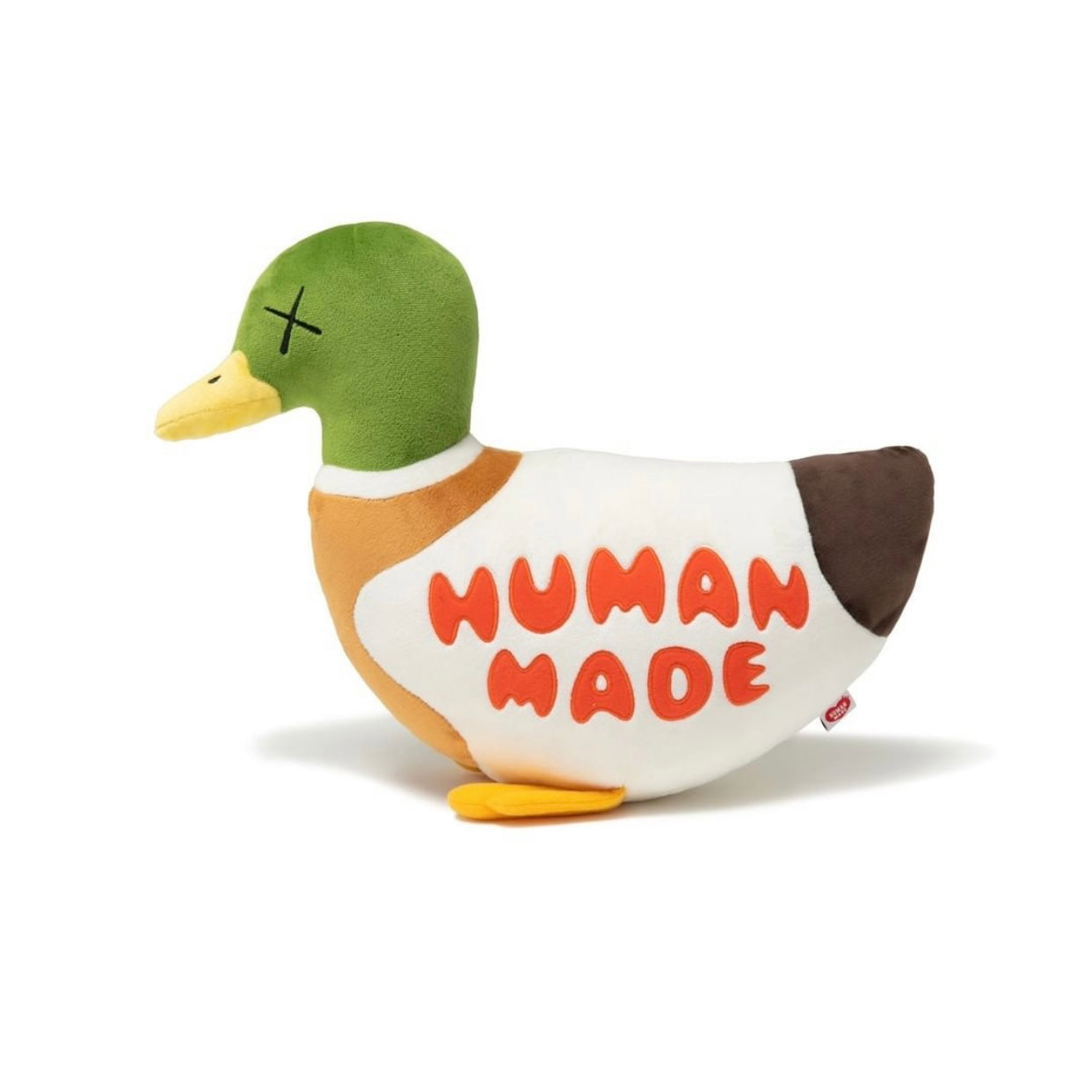 HUMAN MADE X KAWS Duck Plush Down Doll - Cute Collectible Stuffed Animal Toy for Home Decor, Gift & Kawaii Aesthetic Bedroom Display