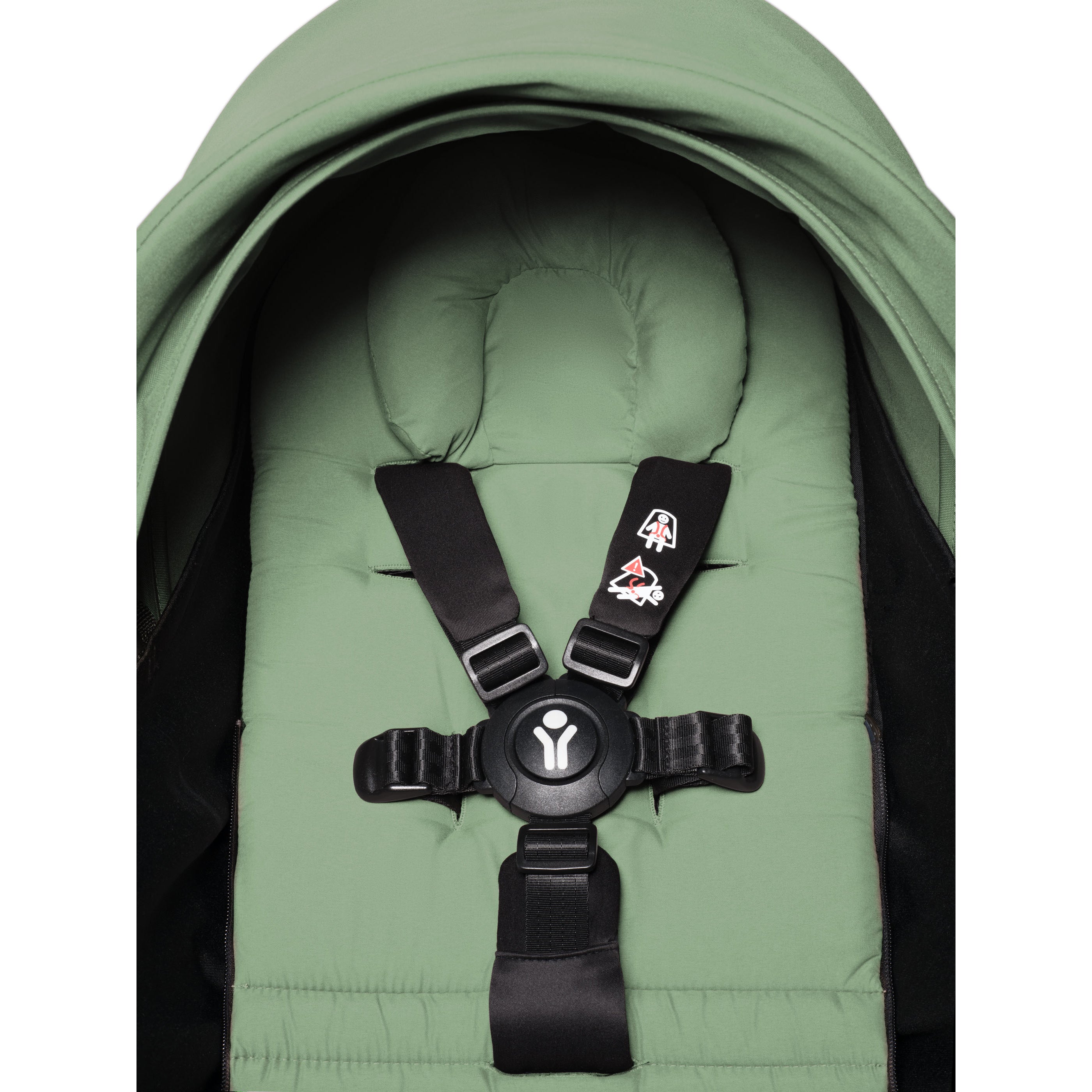 BabyZen YOYO 0+ Newborn Stroller Pack in Peppermint - Lightweight Compact Travel System for Newborns & Infants - Perfect for Air Travel, City Walks & Daily Errands