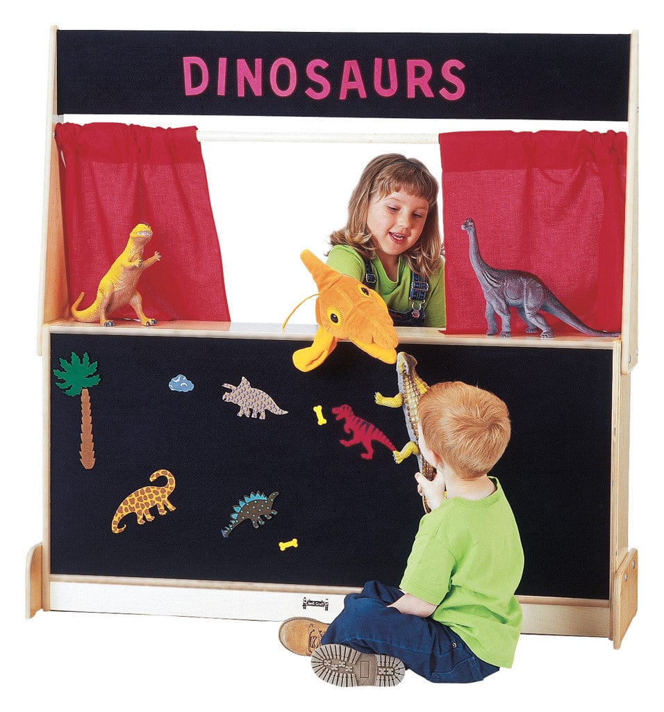 Jonti-Craft Imagination Station with Flannel Panel - Kids Play Table for Preschool, Daycare & Home Learning Activities | Perfect for Arts, Crafts & Sensory Play