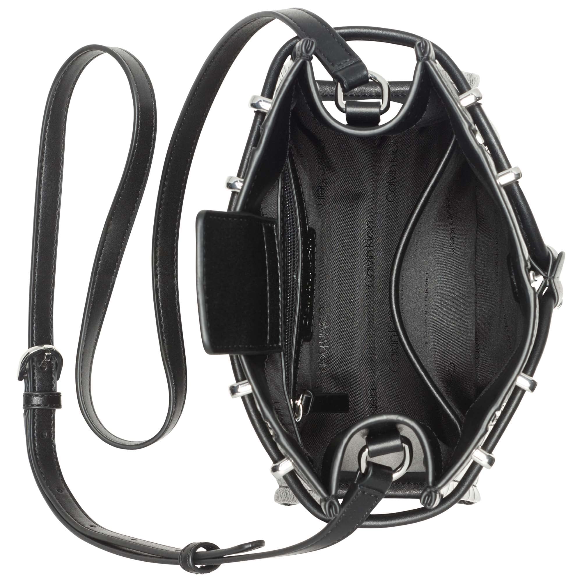 Calvin Klein Fatima Drawstring Bucket Crossbody Bag for Women - Stylish Shoulder Purse with Adjustable Strap, Perfect for Daily Use, Travel & Shopping