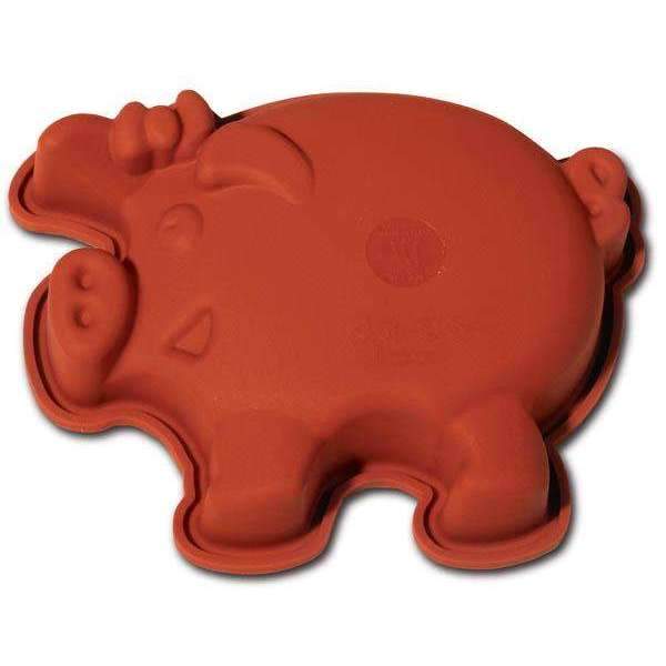 Premium Silikomart™ Pig Silicone Baking Mold - Non-Stick Cake Candy Chocolate Soap Making Mold for DIY Desserts, Party Treats & Holiday Baking