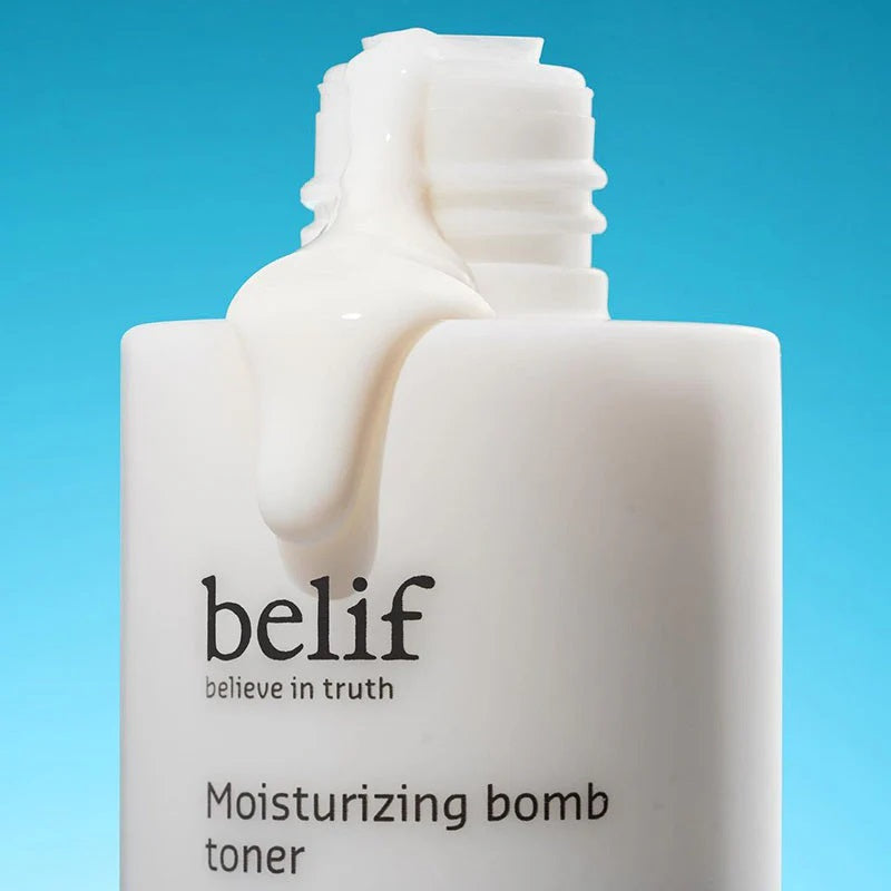 belif Moisturizing Bomb Toner 200ml - Hydrating Facial Toner for Dry & Sensitive Skin | Daily Skincare Routine & Post-Cleansing Treatment