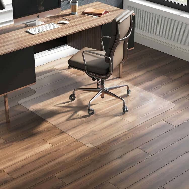 FuturHydro Clear Anti-Slip Chair Mat for Hardwood Floors - 30