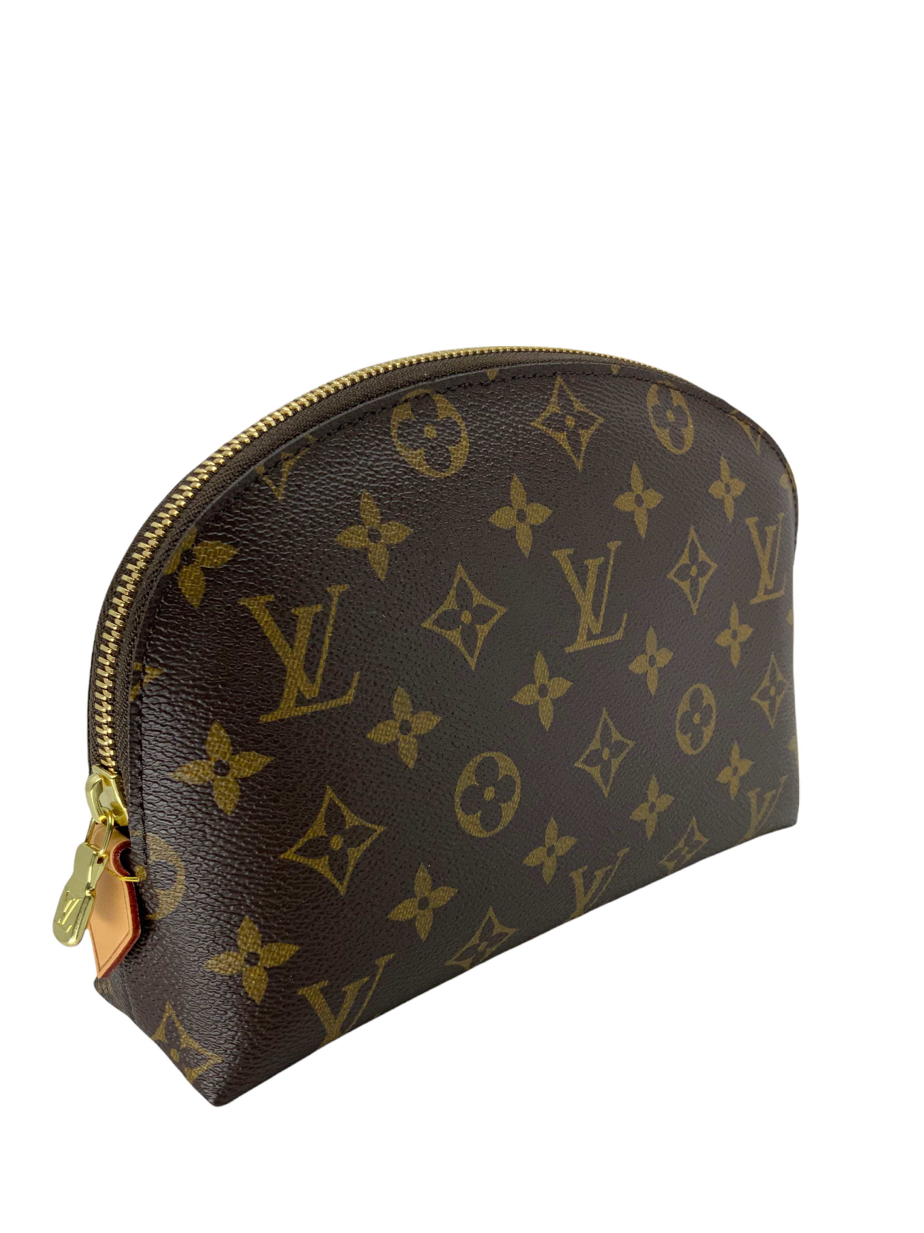 Authentic Louis Vuitton Monogram Canvas Cosmetic Pouch - New & Unused | Luxury Makeup Bag for Travel & Everyday Use
