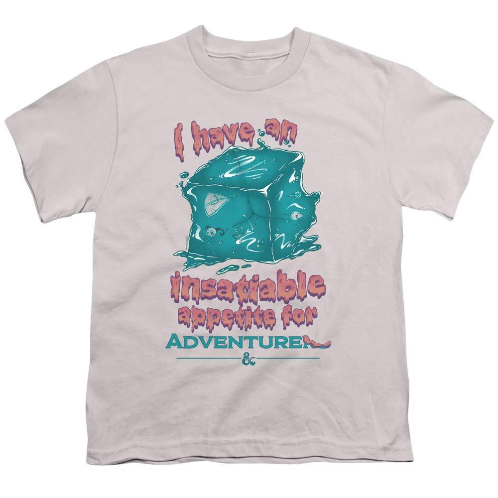 Dungeons & Dragons Insatiable Gelatinous Cube Unisex Youth T-Shirt for Boys & Girls | Fantasy RPG Gaming Apparel for D&D Fans & Tabletop Roleplaying