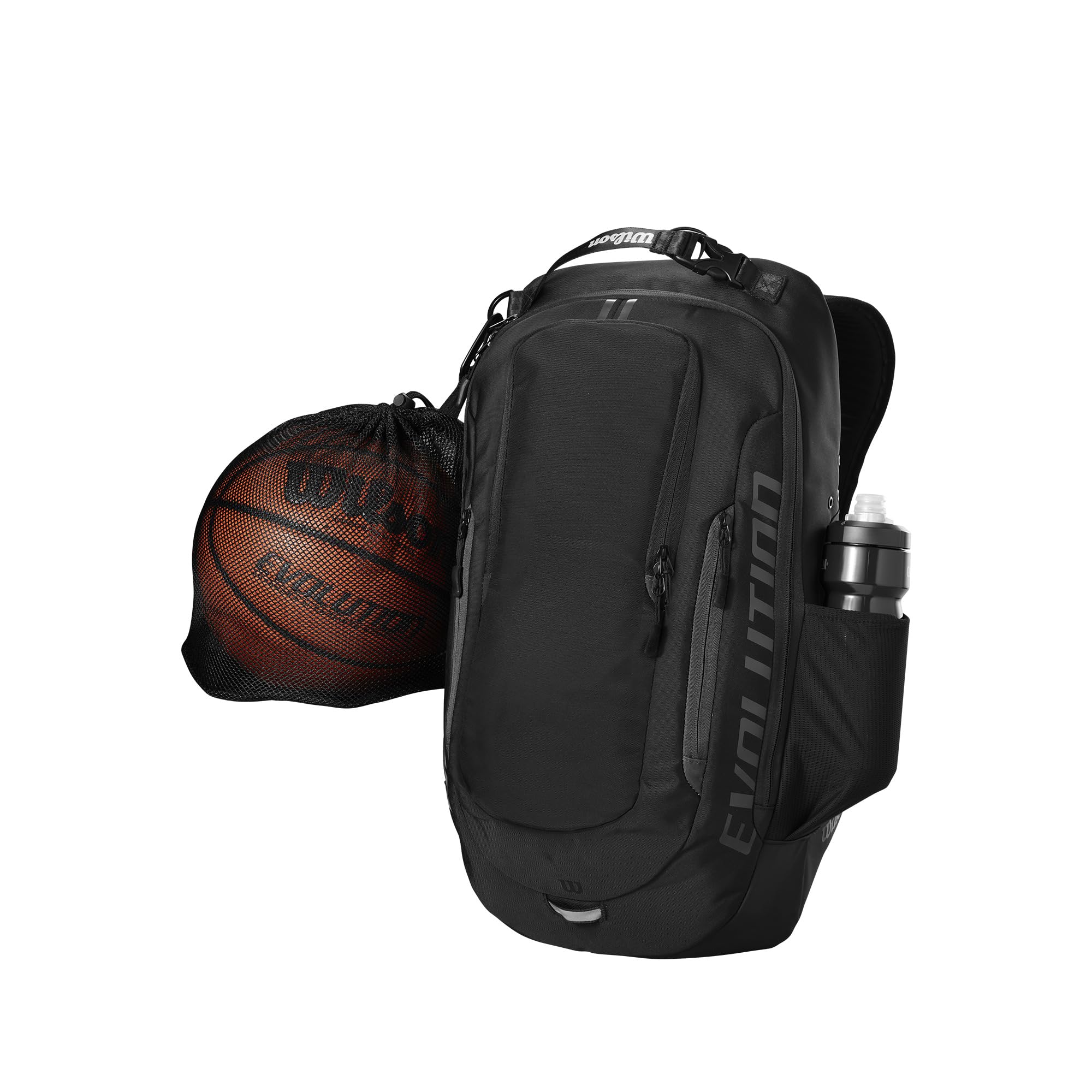 Wilson Evolution Basketball Gearpack - Premium Basketball Equipment Bag for Training & Games - Durable Sports Backpack for Basketball Players, Coaches & Fans - Perfect for Gym, Court & Travel
