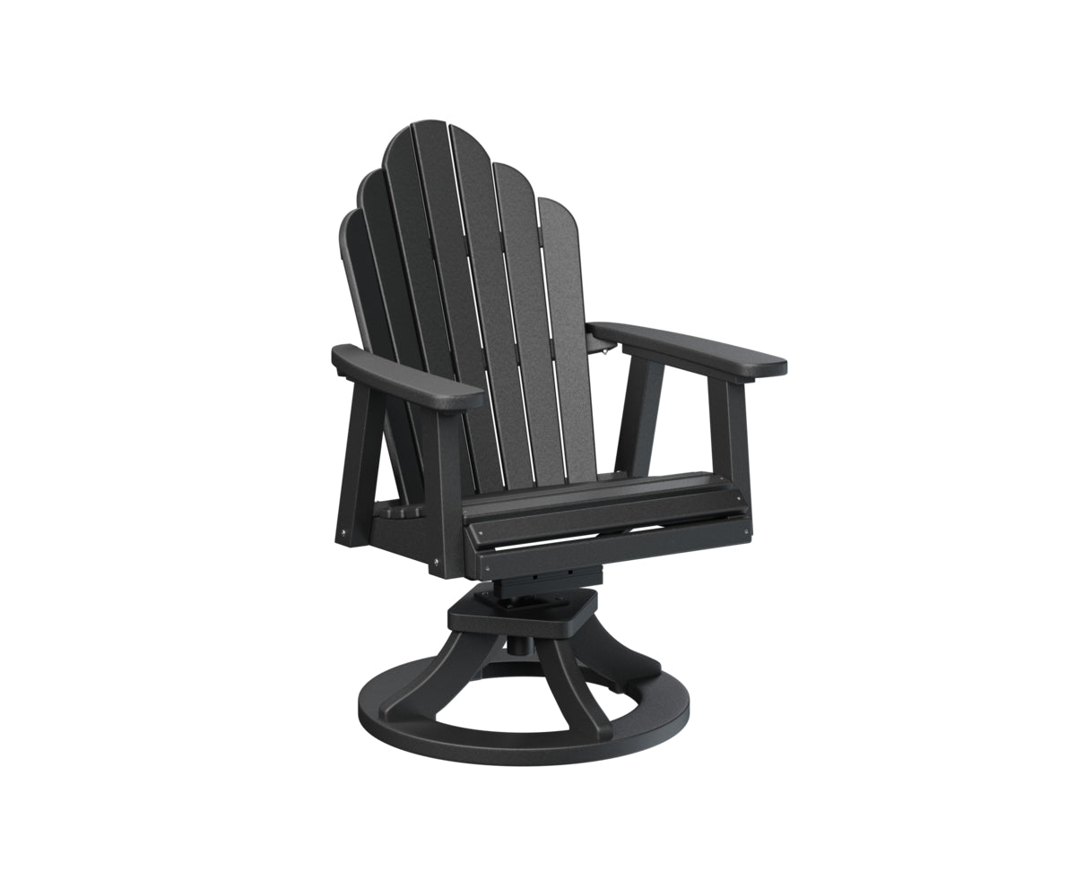Berlin Gardens Cozi Back Swivel Rocker Dining Chair - Comfortable Patio & Indoor Dining Chair with 360° Rotation - Perfect for Outdoor Entertaining, Restaurants & Home Decor