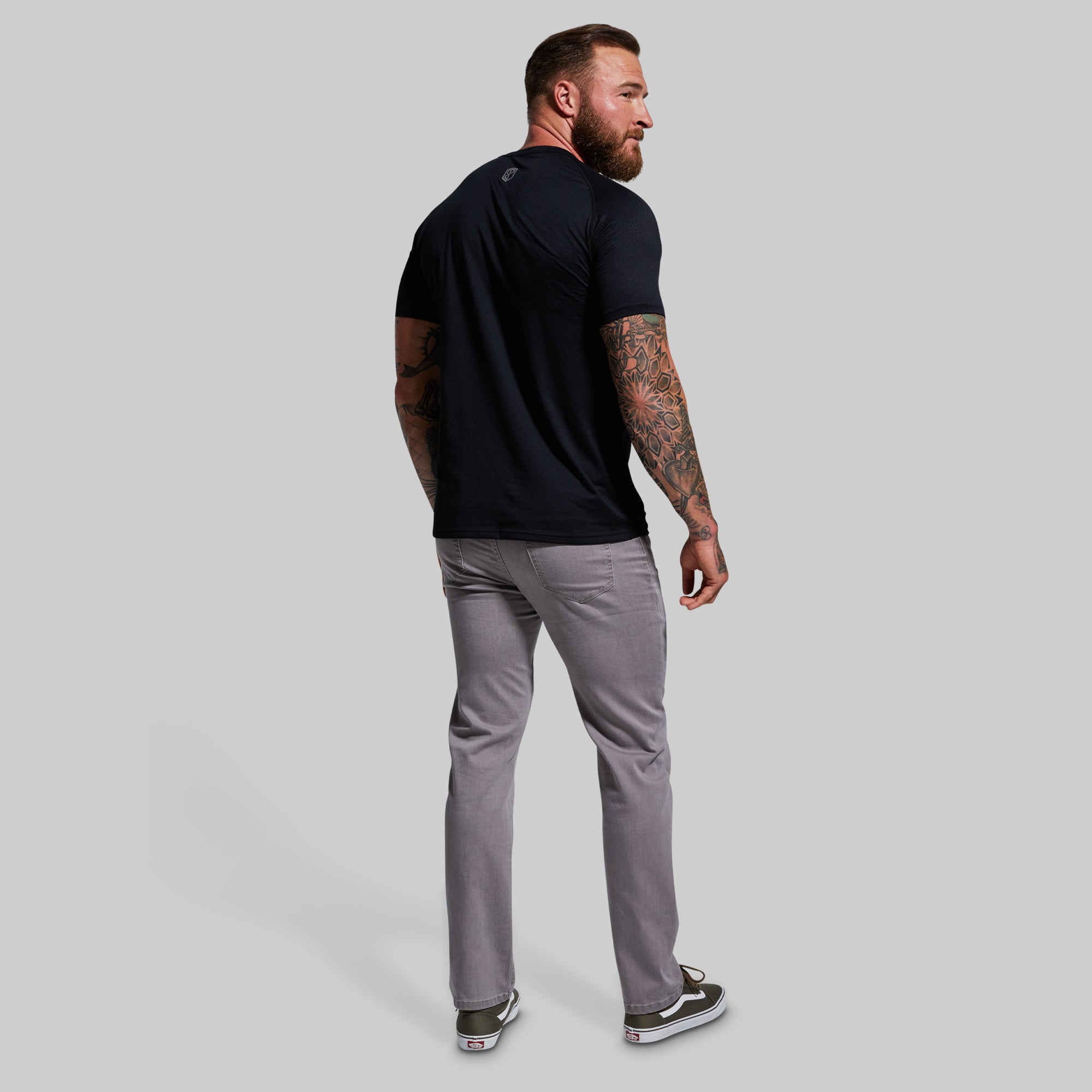 Stretchy Athletic Fit Jeans for Women - Comfortable Flex Denim Pants (Grey) - Perfect for Yoga, Workouts & Casual Wear