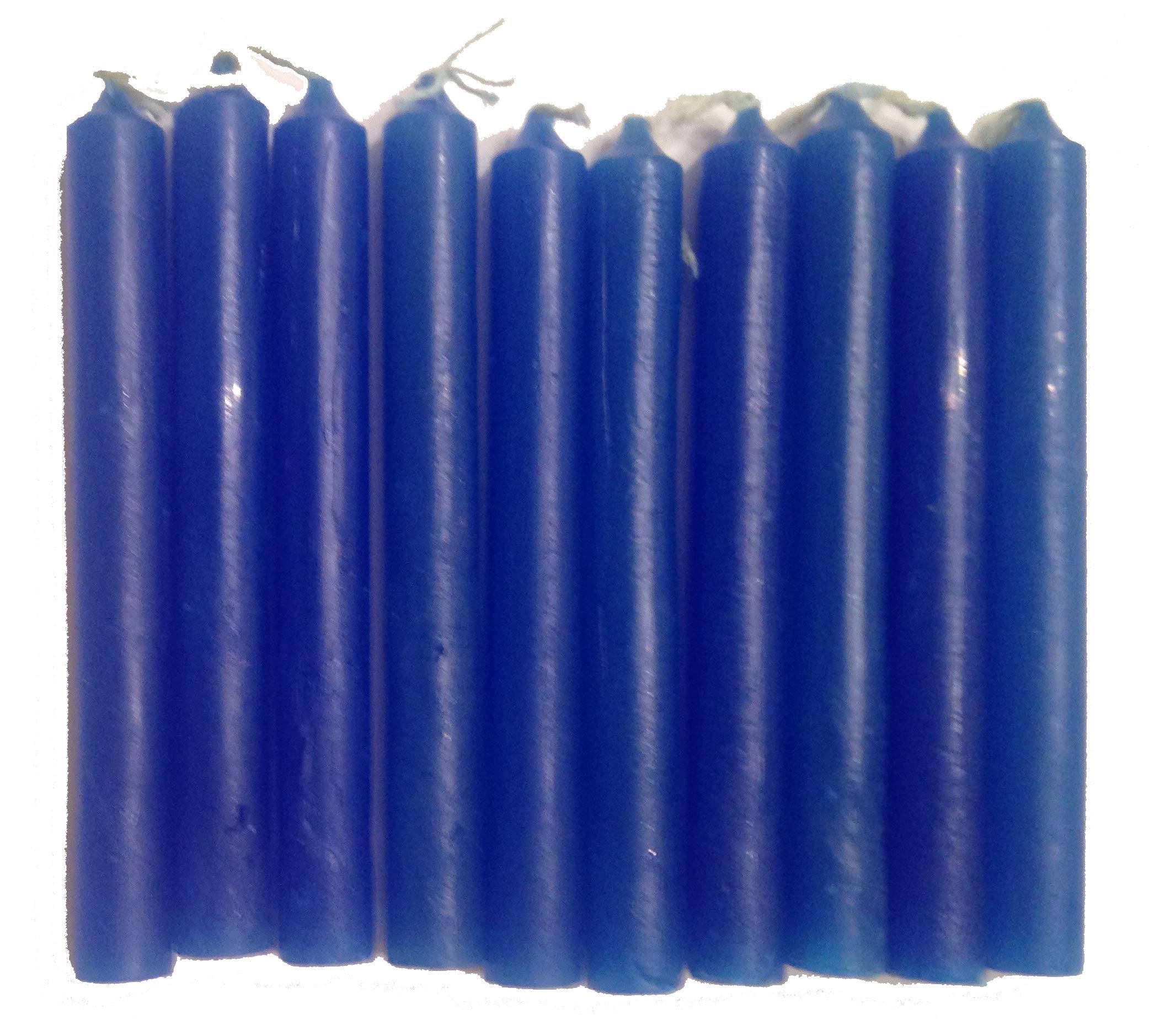 20 Pack Blue Wicca Magic Ritual Mini Spell Chime Candles for Pagan & Witchcraft Altars - Perfect for Meditation, Spells & Spiritual Ceremonies