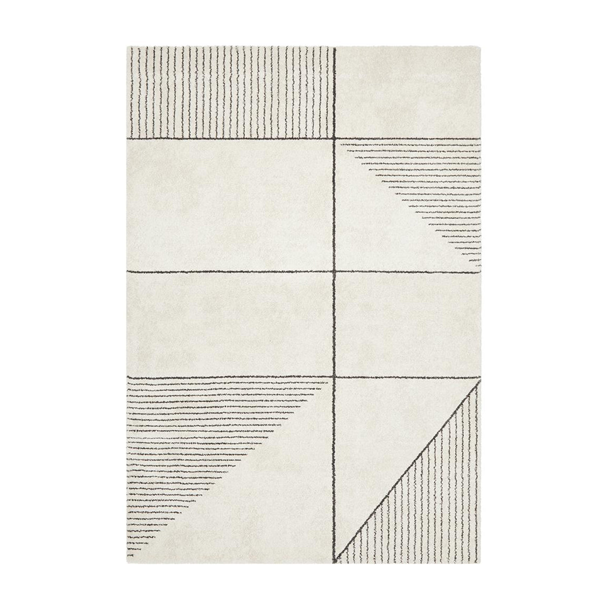 Broadway 935 Ivory Area Rug - Soft & Durable for Living Room, Bedroom, or Office Decor