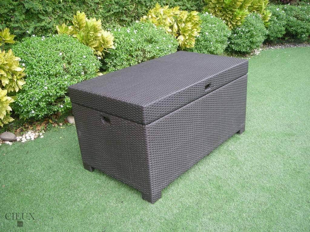 Provence Dark Chocolate Storage Trunk - Airtight Food Container for Gourmet Chocolates, Cookies & Desserts - Perfect for Kitchen Pantry, Coffee Bar & Gift Packaging