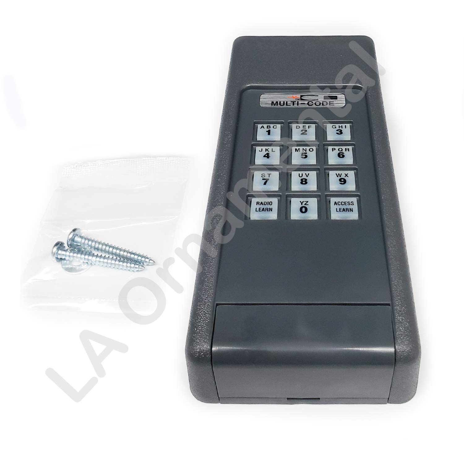 Linear 298601 310 MHz Wireless Programmable Digital Keyless Entry System for Garage Door & Gate Opener - Secure Remote Access for Homes & Businesses