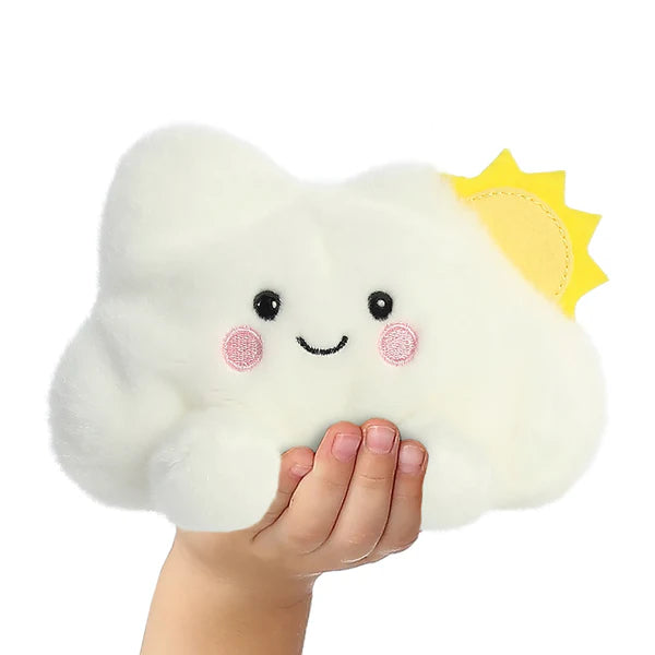 Palm Pals Summer Cloud Plush Toy - Adorable Mini Stuffed Animal for Kids & Collectors | Perfect for Gifts, Room Decor, and Stress Relief
