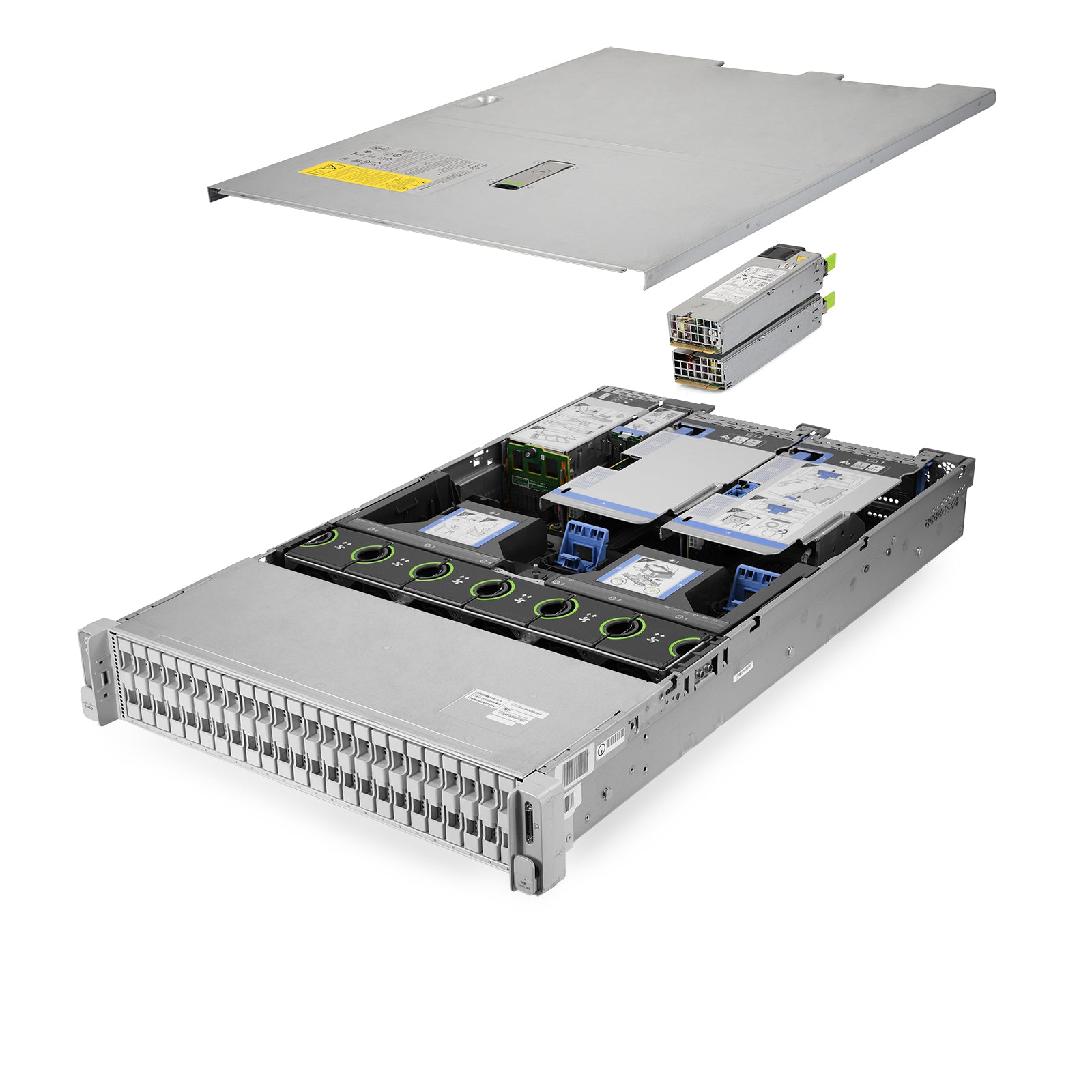 Cisco HX240C M5 HyperFlex Node Server | 2.10GHz 32-Core Processor | 128GB RAM | UCSC SAS M5 | High-Performance Cloud Computing & Data Center Solutions