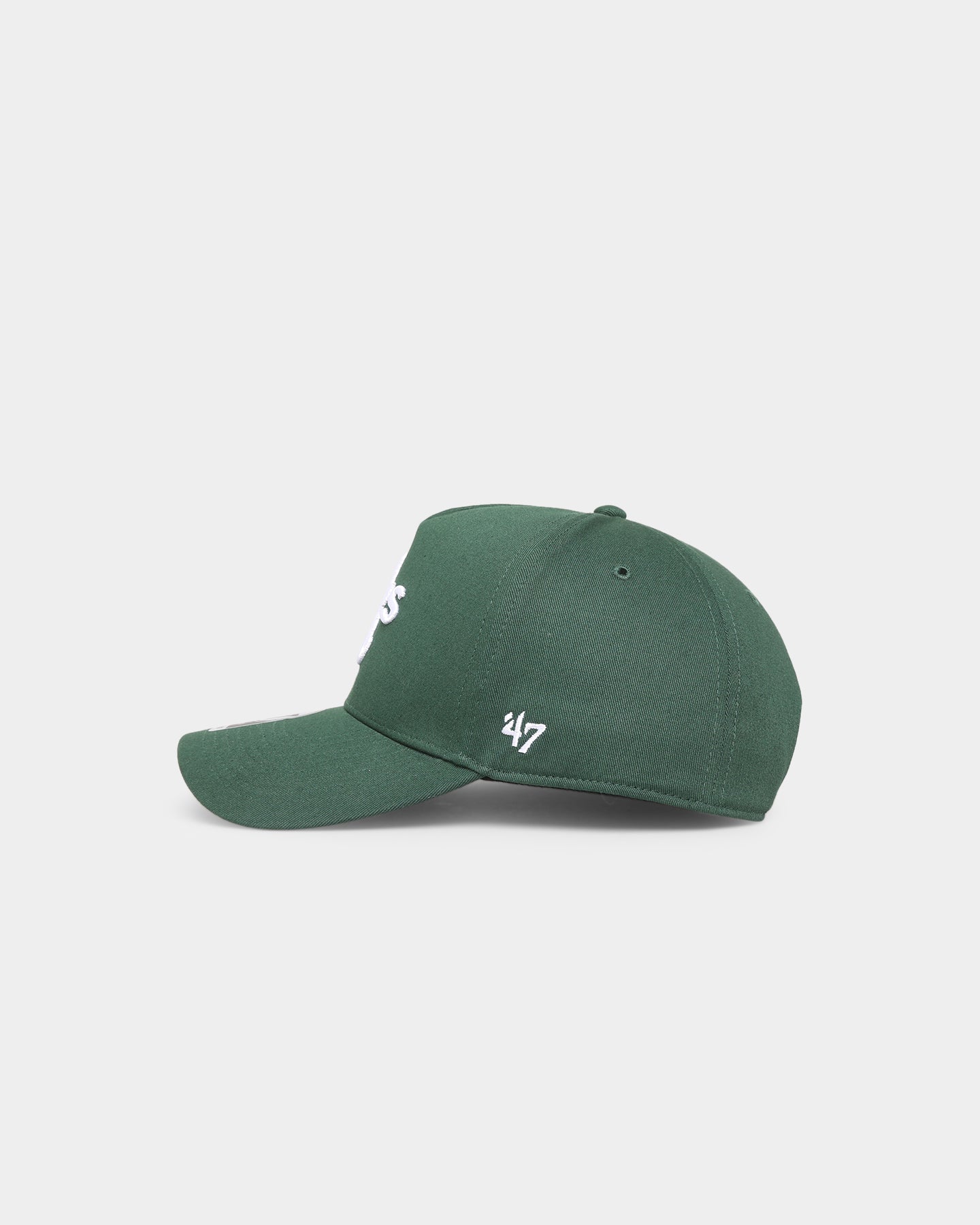 47 Brand Oakland Athletics MVP Snapback Hat - Dark Green/Red Adjustable Baseball Cap for Men & Women - Perfect for Games, Fan Gear & Streetwear Fashion