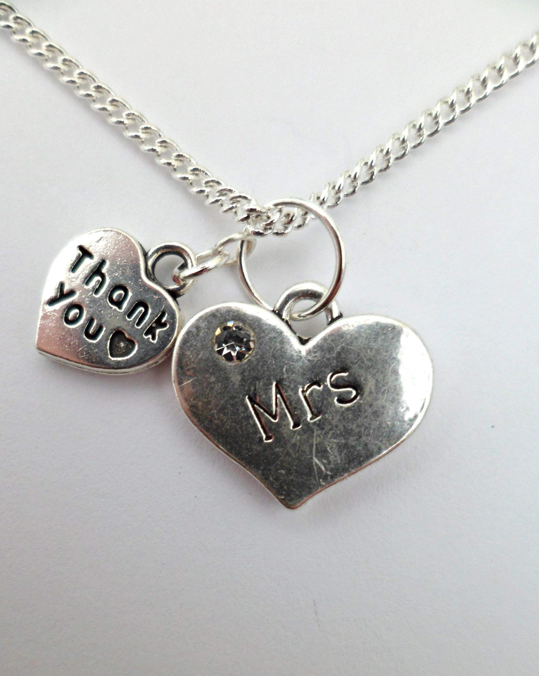 Elegant Silver Plated Heart Charm Pendant Necklace for Women - Perfect Gift for Valentine's Day, Anniversary & Romantic Occasions
