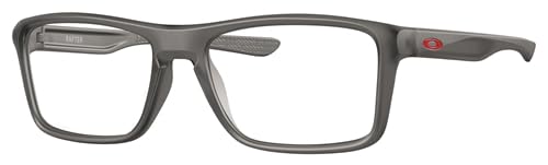 Oakley Rafter Radiation Protective Lead Glasses - Large Plastic Rectangle Frame, Adjustable Temple for X-ray & Medical Professionals - Safety Eyewear for Dental, Radiology & Industrial Use