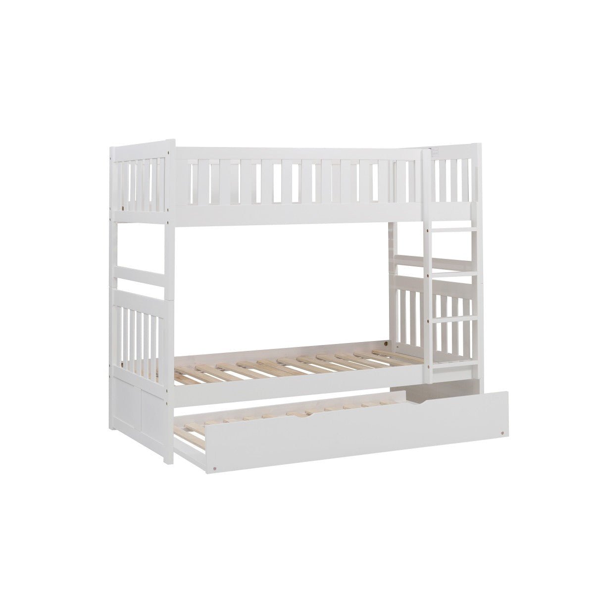 Galen Collection Twin Trundle Daybed with Storage - Modern Wooden Twin Size Sleeper Sofa for Guest Room, Kids Room & Small Spaces - Perfect for Sleepovers, Home Office & Multi-Functional Living Areas