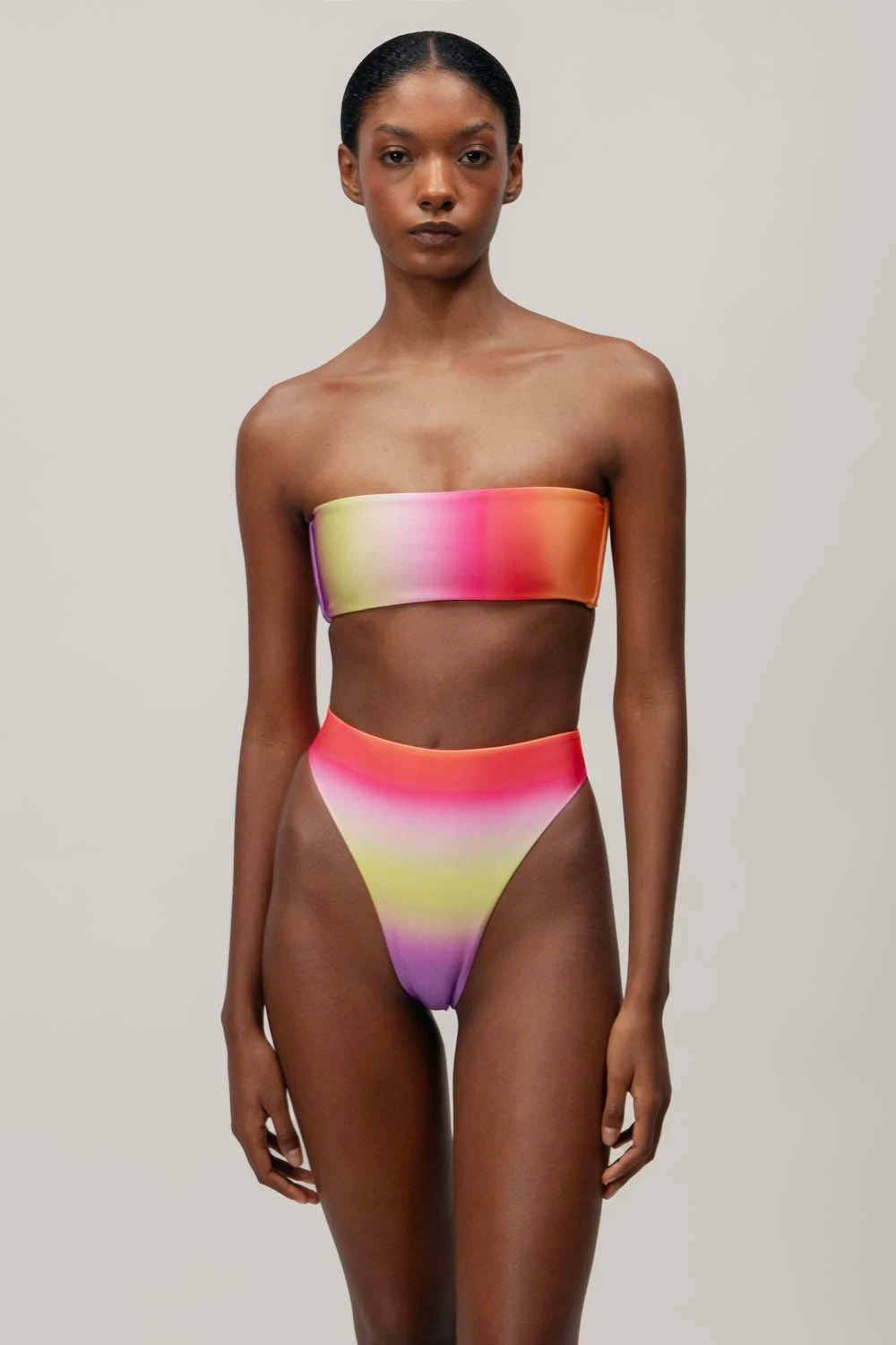 Galo Women's Bikini Bottom - High Waisted Swimwear for Beach & Pool - Perfect for Summer Vacation, Tropical Getaways and Water Sports