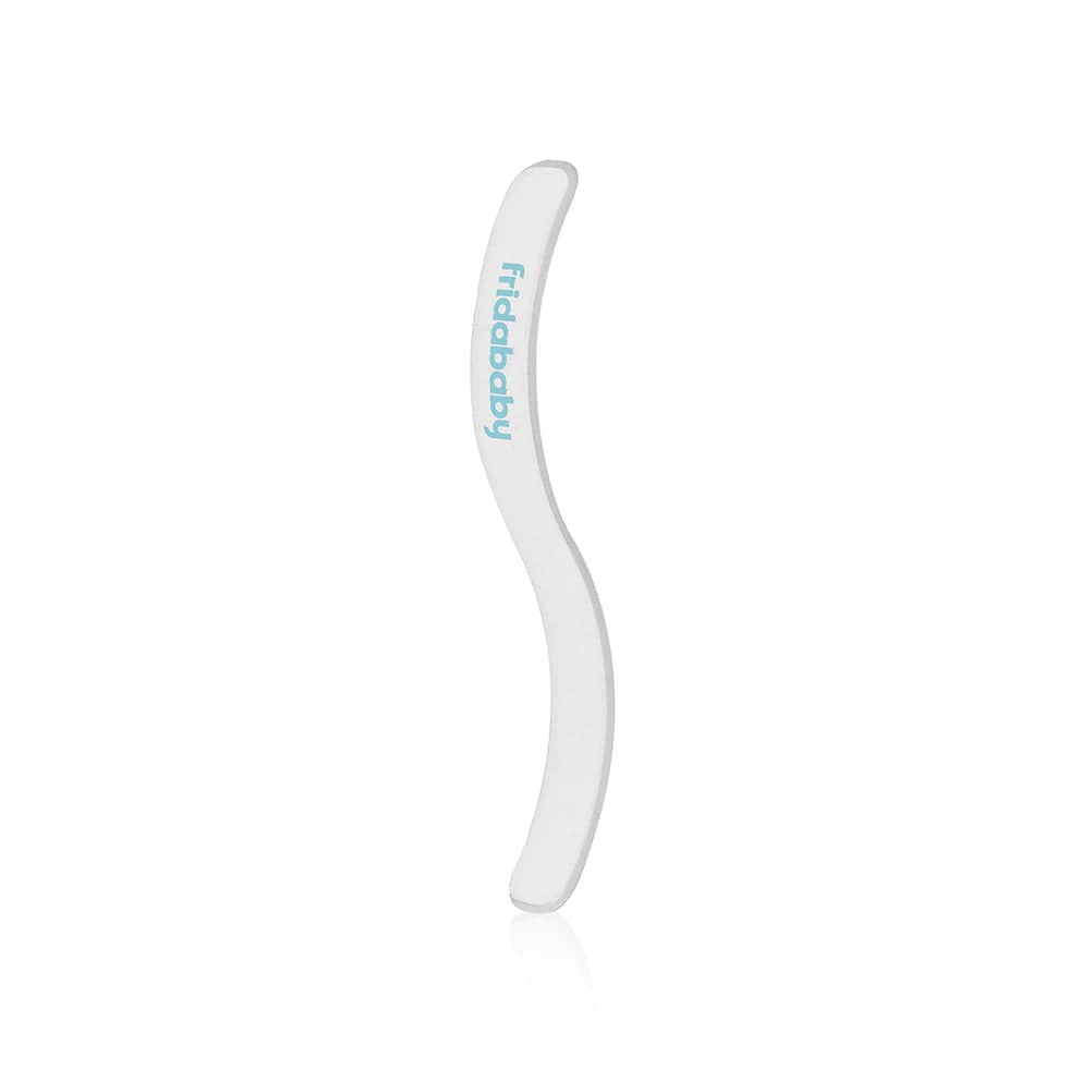 Fridababy S-Curved Baby Nail Files - Gentle Infant Nail Trimmer for Newborns & Toddlers - Safe Baby Nail Care Kit for Easy Trimming at Home or On-the-Go