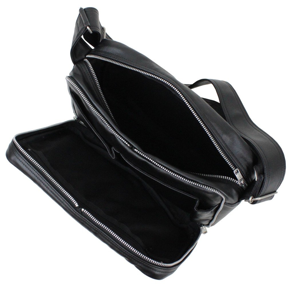 Yoshida Porter Freestyle Shoulder Bag 707-08211 - Durable Nylon Crossbody Bag for Men & Women, Lightweight Travel & Everyday Use (Black) - Perfect for Commuting, Work, and Outdoor Activities