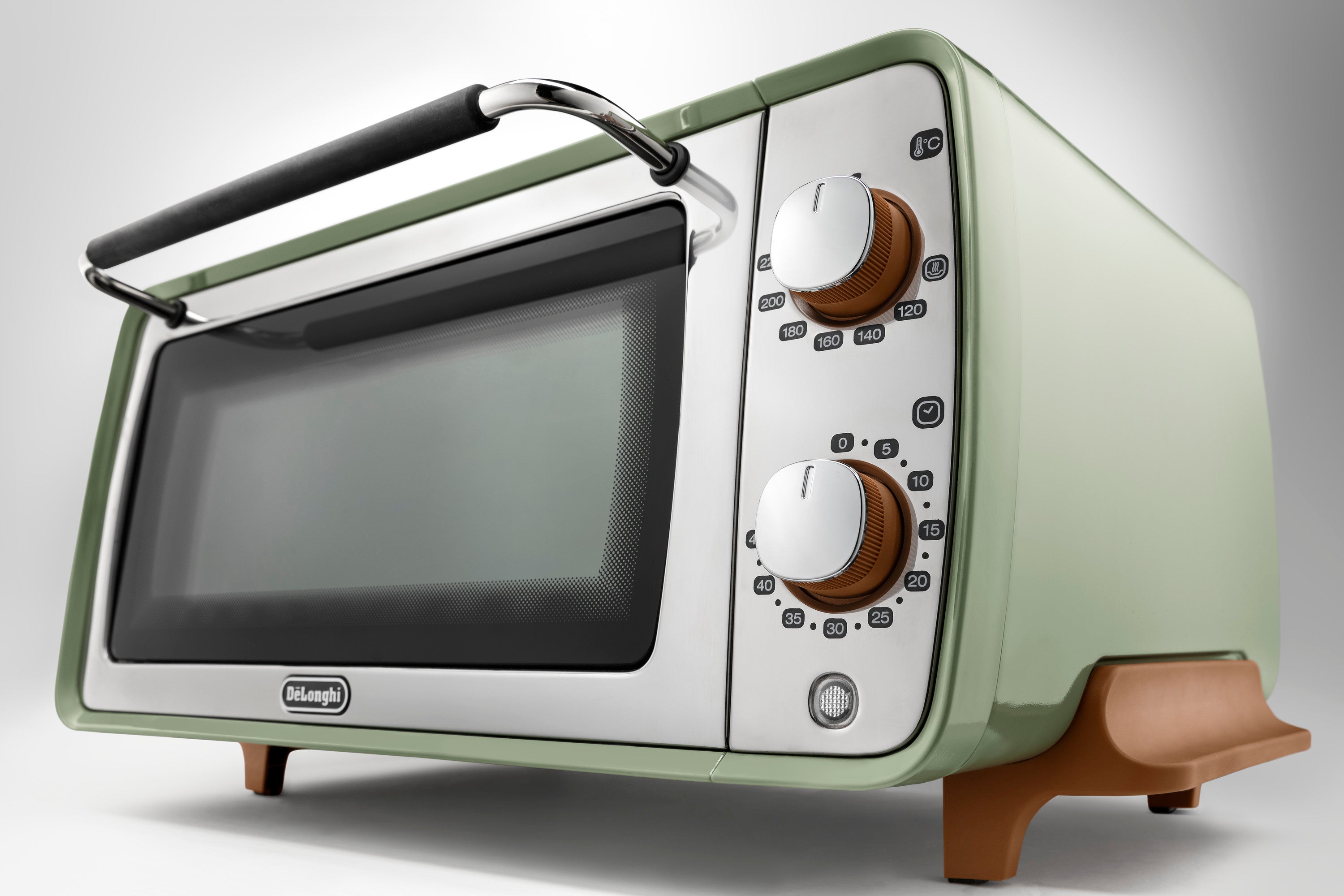 De'Longhi EOI406 Icona Vintage Series Electric Oven - Retro Style Countertop Oven for Baking, Roasting & Toasting in Kitchen, Cafe or Small Restaurant