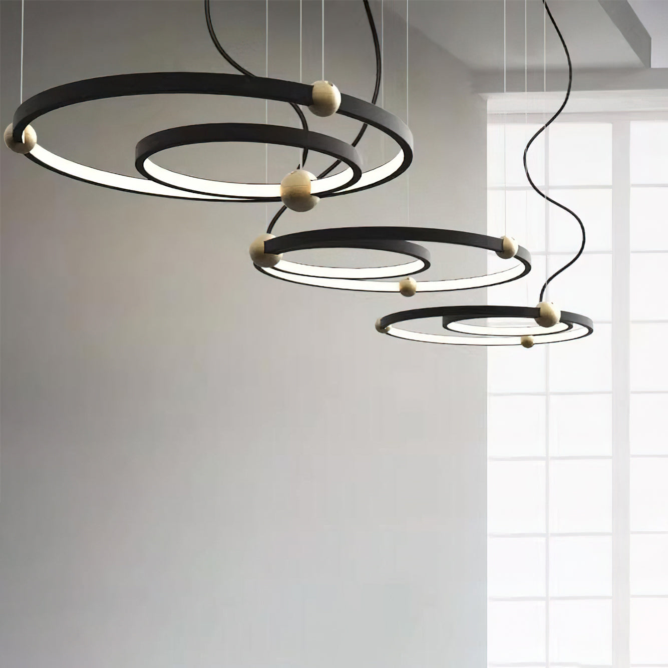 Minimalist Modern Pendant Lamp - Sleek Hanging Light Fixture for Kitchen, Dining Room & Bedroom - Stylish Home Decor Lighting