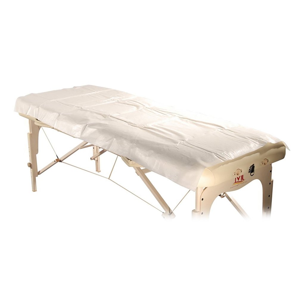 Premium Disposable Waterproof Massage Table Sheets (Pack of 10) - Poly Backing for Comfort & Hygiene - Ideal for Spa, Clinic & Home Massage Therapy