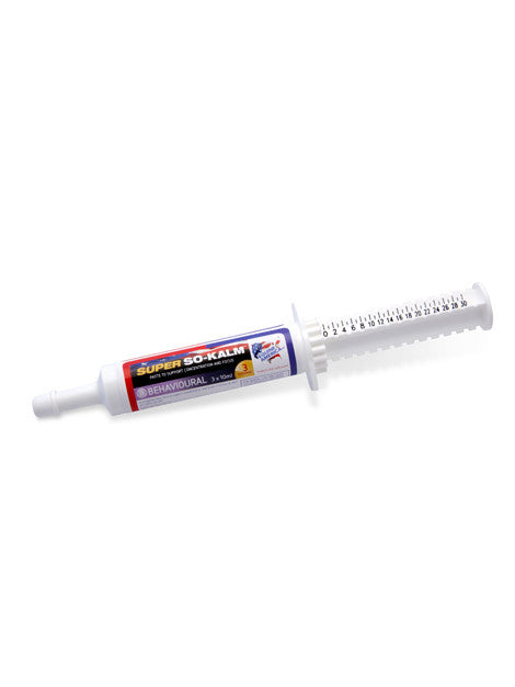 Equine America Super So Kalm Paste - Calming Supplement for Horses - Reduce Stress & Anxiety - Ideal for Trailering, Training & Competition