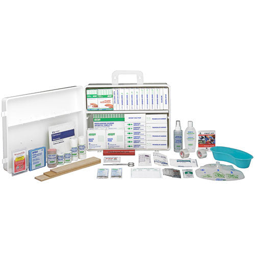 Ontario Section 10 Deluxe First Aid Kit - 16-199 Workers Compliant Plastic Case | Workplace Safety & Emergency Preparedness for Construction Sites, Factories & Offices