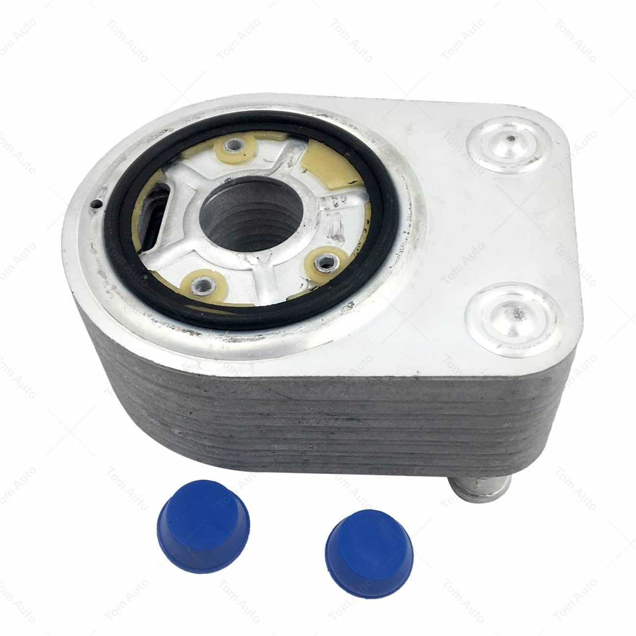 High-Performance Engine Oil Cooler with Gasket for 2011 Dodge Caliber & 2013 Jeep Wrangler - Compatible with OEM 05166925AB, 05140531AA, 05166925AA - Perfect for Off-Roading & Heavy-Duty Driving