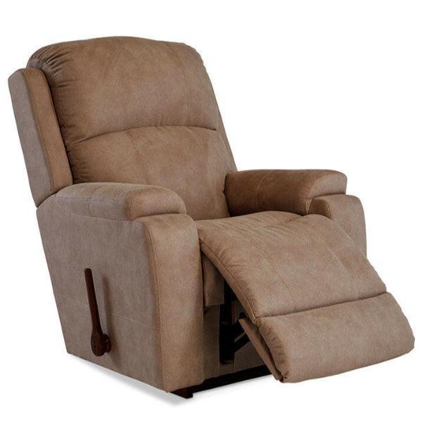 La-Z-Boy Dorian Recliner 755 10 D1855 75 - Premium Leather Reclining Chair with Lumbar Support for Living Room, Home Theater & Office Relaxation