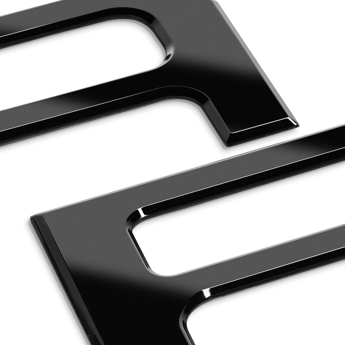 Shiny Gloss Black Tailgate Insert Letters for 2014-2021 Toyota Tundra - Custom Truck Decals & Emblems for Personalization & Off-Road Style
