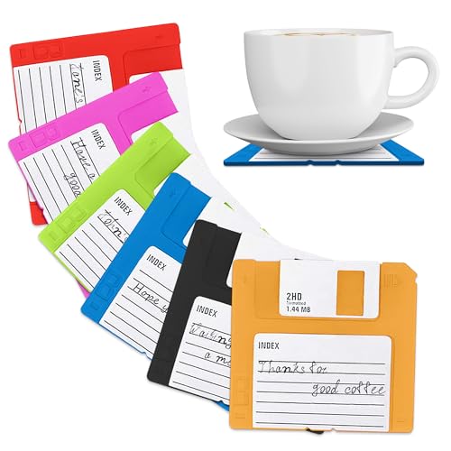 6pcs Multicolor Coasters
