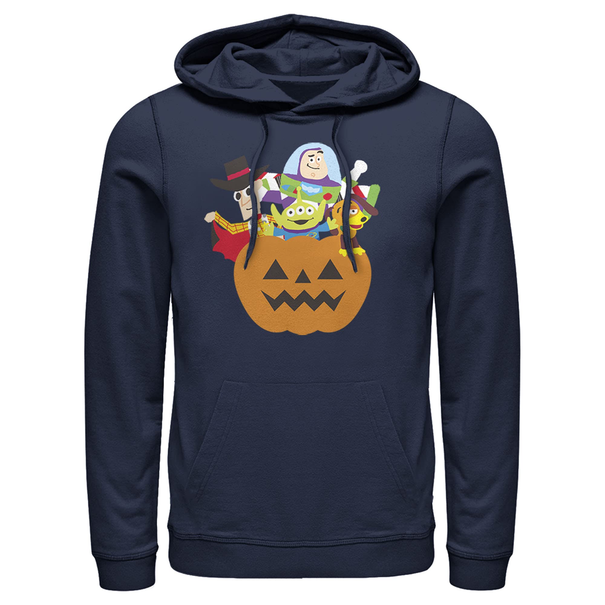 Men's Toy Story Halloween Hoodie - Pullover Sweatshirt for Costume Parties & Movie Nights - Disney Pixar Character Apparel