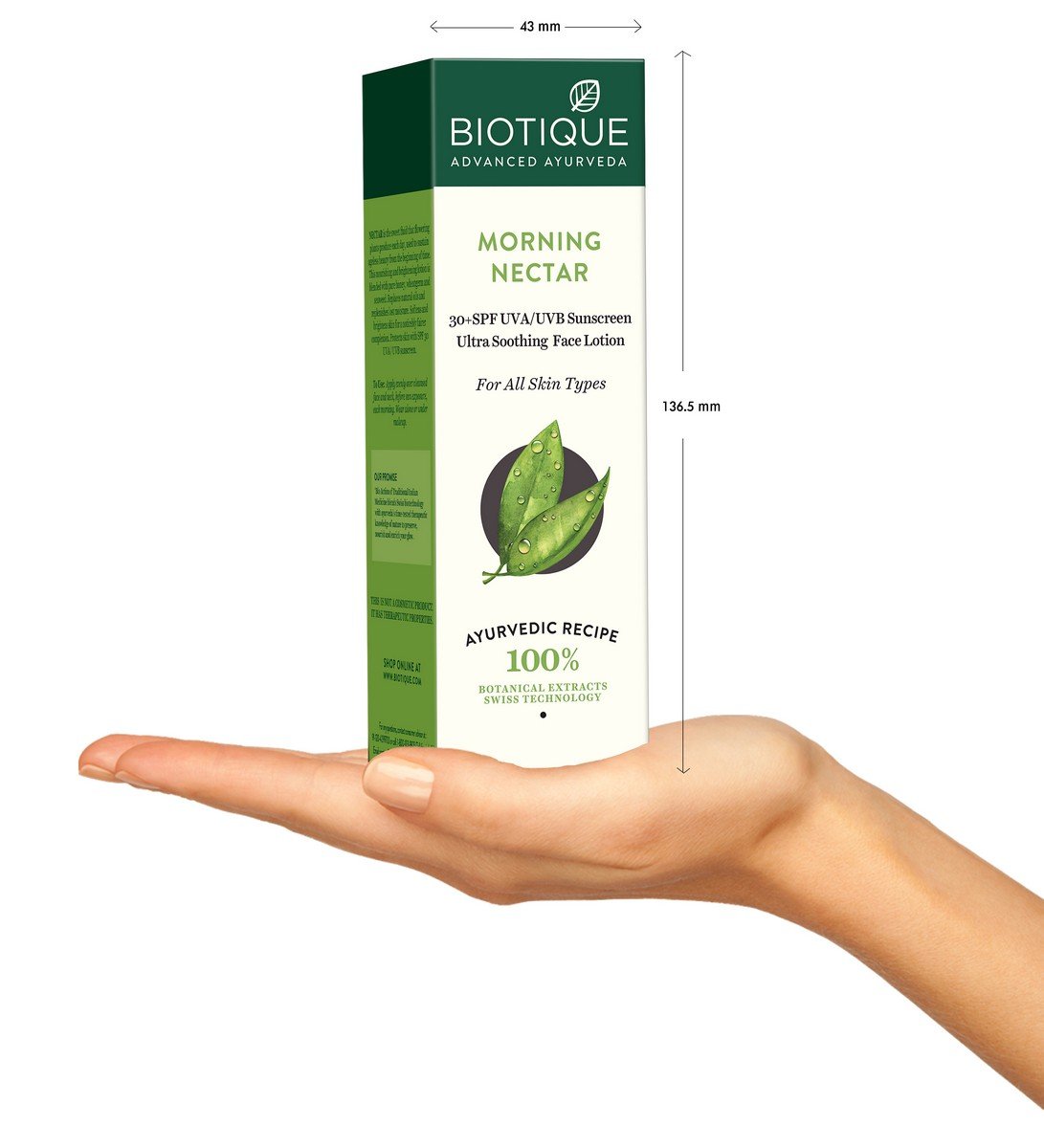 Biotique Bio Honey Gel Refreshing Foaming Face Cleanser & Bio Morning Nectar Sunscreen SPF 30+ - 120ml Each | Gentle Daily Skincare Routine for Oily & Sensitive Skin | Perfect for Morning & Night Use