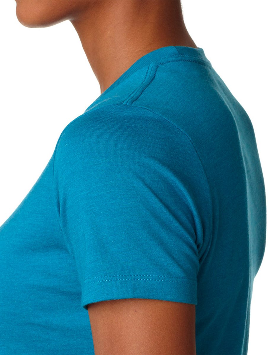 Next Level Apparel Women's Soft Cotton Crewneck T-Shirt - Comfortable Casual Tee for Everyday Wear, Workout & Lounge