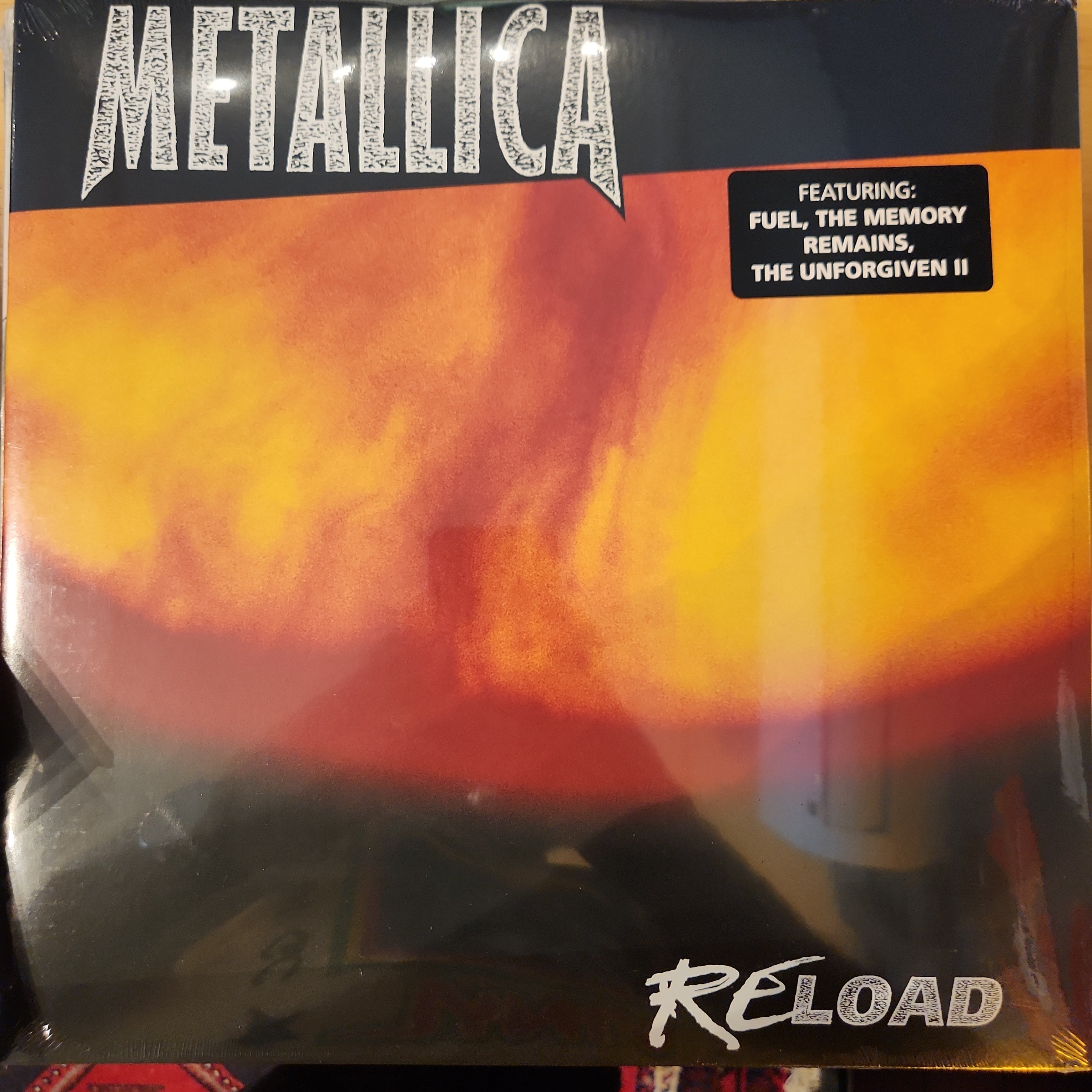 Metallica Re Load Vinyl LP - Limited Edition Heavy Metal Music Record for Collectors & Audiophiles - Perfect for Home Listening & Gifts