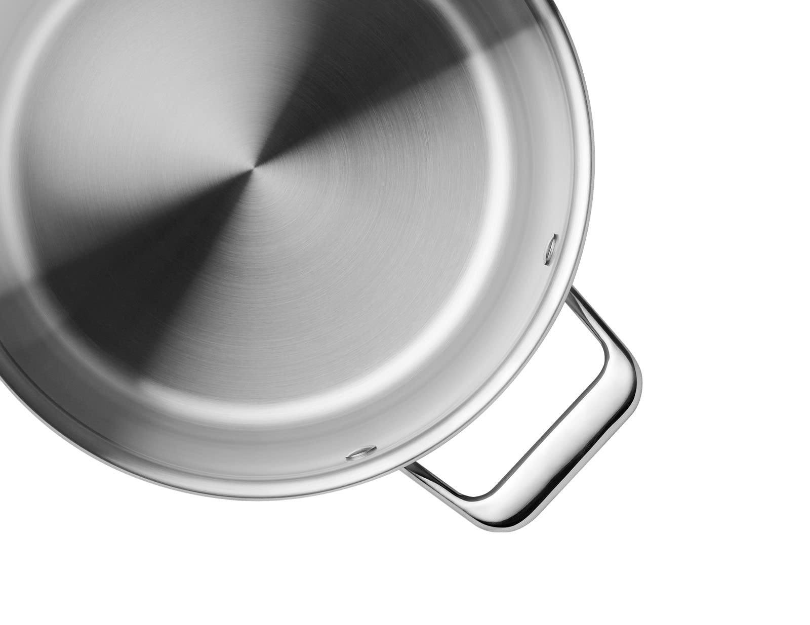 Misen 5-Ply Stainless Steel Stockpot - 8 QT Large Cooking Pot for Boiling, Simmering & Stewing - Even Heat Distribution - Durable, Dishwasher & Oven Safe (800°F) - Induction Compatible - Perfect for Soups, Pasta & Family Meals