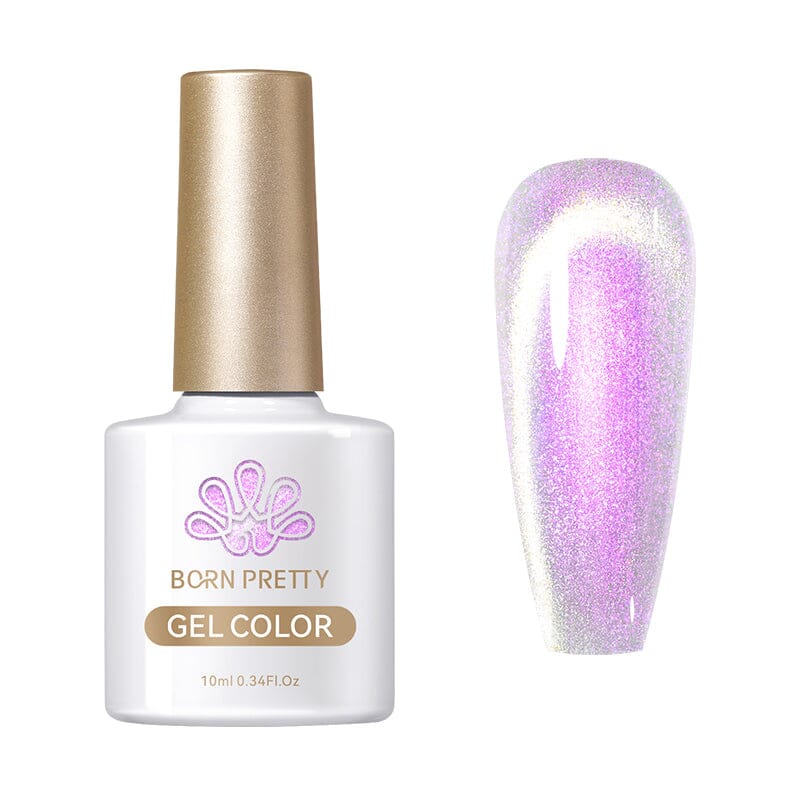 Purple Magic Cat Magnetic Gel MCM02 - 10ml Nail Art Polish for Creative Designs | Perfect for DIY Manicures & Salon Use